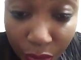 African Woman Flashing Pussy on Facebook 