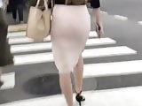 pantyhose office lady