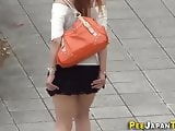 Asians spied on pissing by fetish voyeur