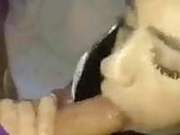 Paki slut sucking cock