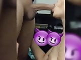 Asian Girl Sucks Big White Cock 