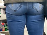 plump cute juicy candid booty