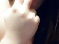 Teen fucking her finger 