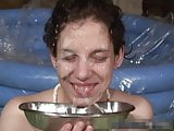 Nice girl Milena becomes total piss whore