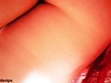 Upskirt - Hot Ass in Thong Under Red Dress at Festival