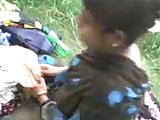 PARK ME DESI BENGALI BOUDI BIG BOOBS PRESSING IN HER BF.