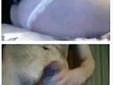 Videochat 97 Quick teens striptease and my dick