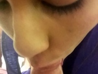 Teen pov oily handjob blowjob and footjob