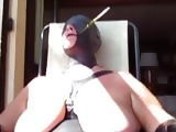 Augusta- Sunbathing in public with hood and holder