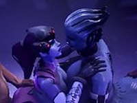 Liara and Widowmaker 