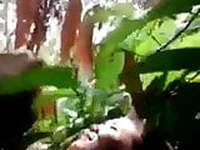 Hot Bf & Gf outdoor sex