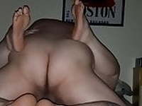 Amateur big couple show the world how to make love