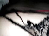 Lidia culona Big ass mexican black lace dress