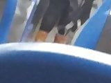 Thick red head who had big juggs but dude was in the way