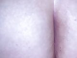 In her ass