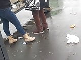 Cum on the ass of Spanish cutie