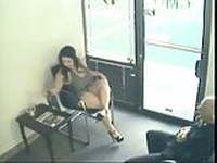 Caught fucking on camera in public place